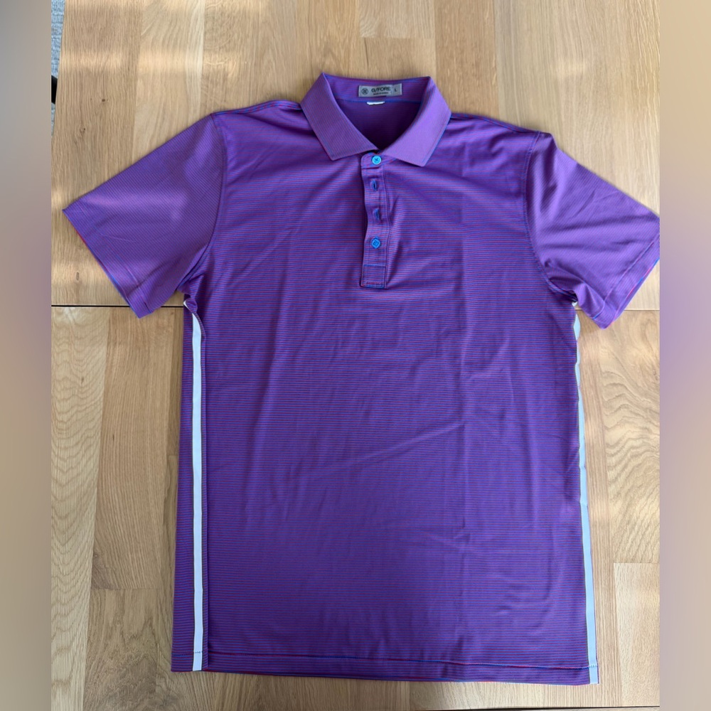 G/FORE Purple Polo Shirt